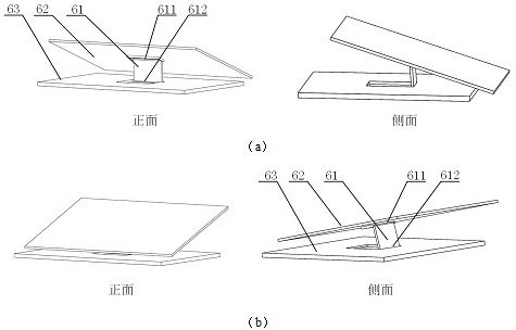 A device for automatic testing of a specific biaxial flipping structure