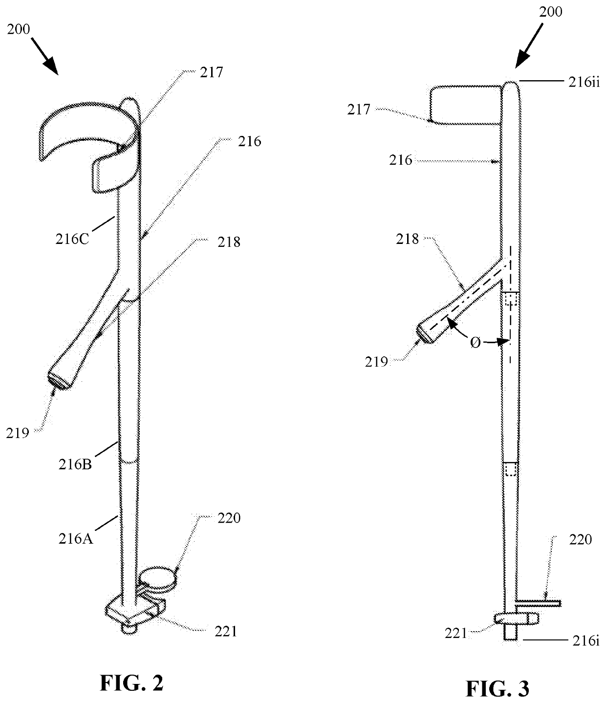 Long handled motorized toenail trimmer