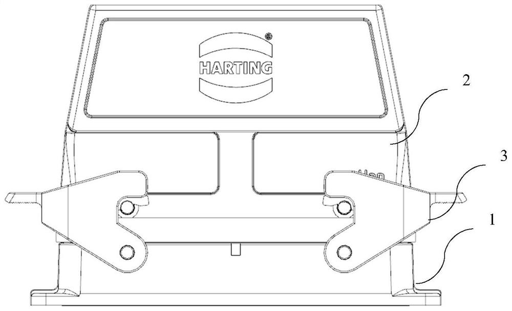 Connector housing assembly and connector housing including same