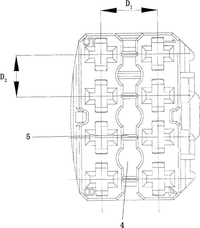 Electric connector, power supply distribution system and power supply distribution method