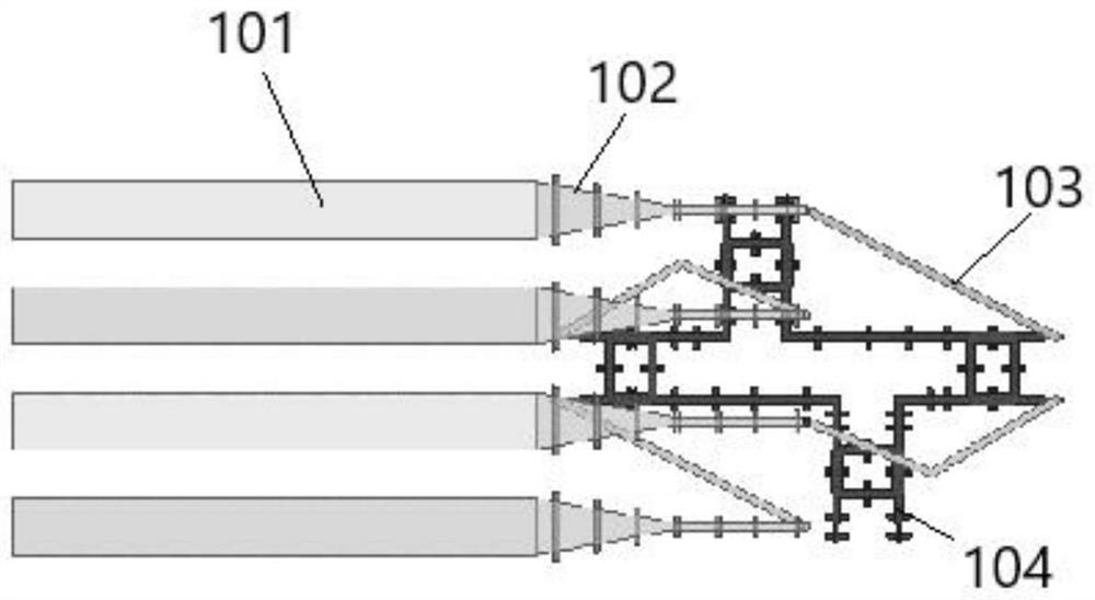 Waveguide slot array antenna based on rectangular micro coaxial technology