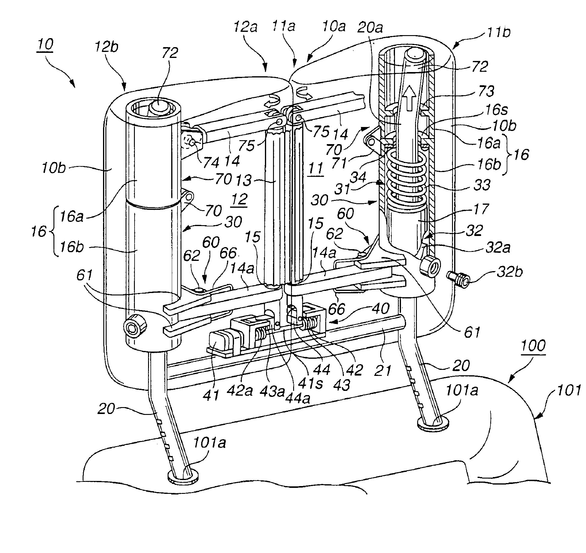 Headrest apparatus for vehicle