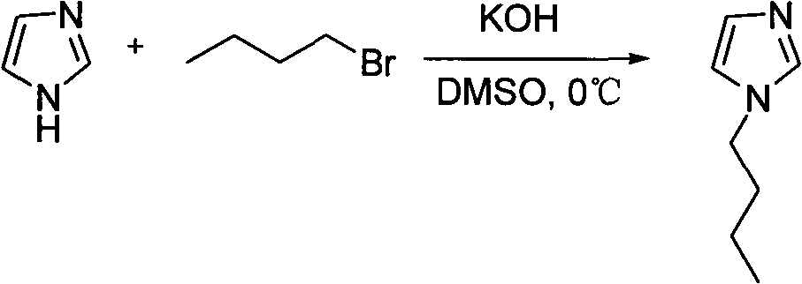 Alkyl imidazole-L-proline salt chiral ionic liquid and preparation method thereof