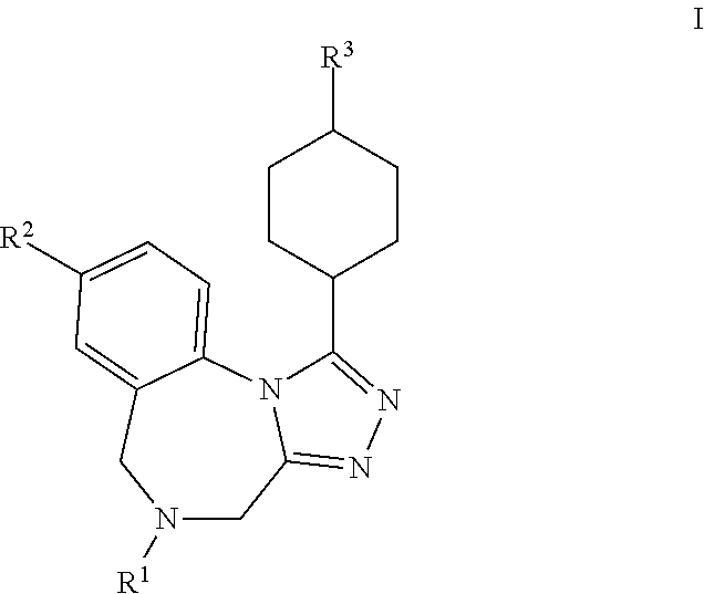 Heteroaryl-cyclohexyl-tetraazabenzo[E]azulenes