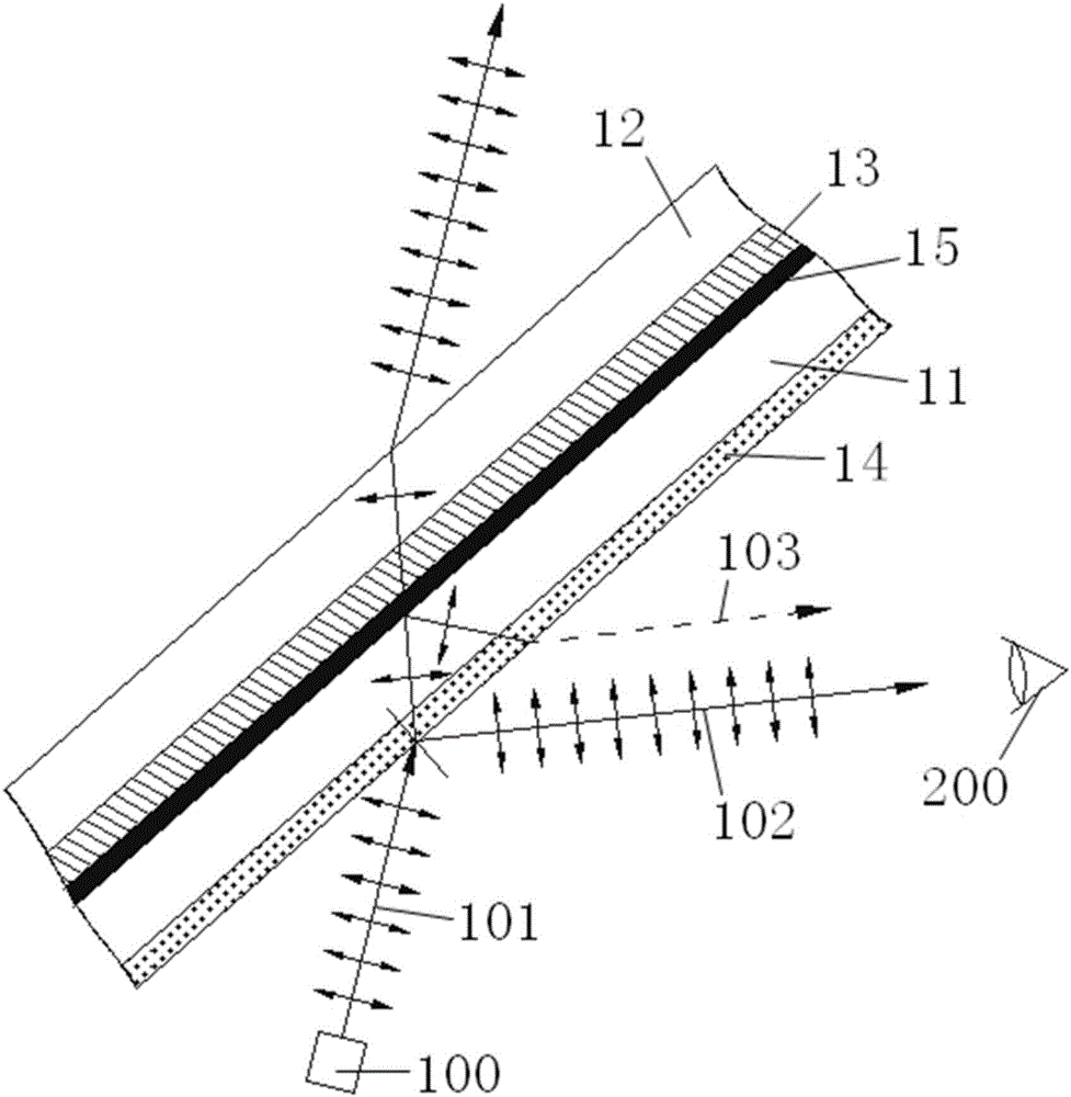 Head-up display laminated glass capable of realizing thermal insulation function