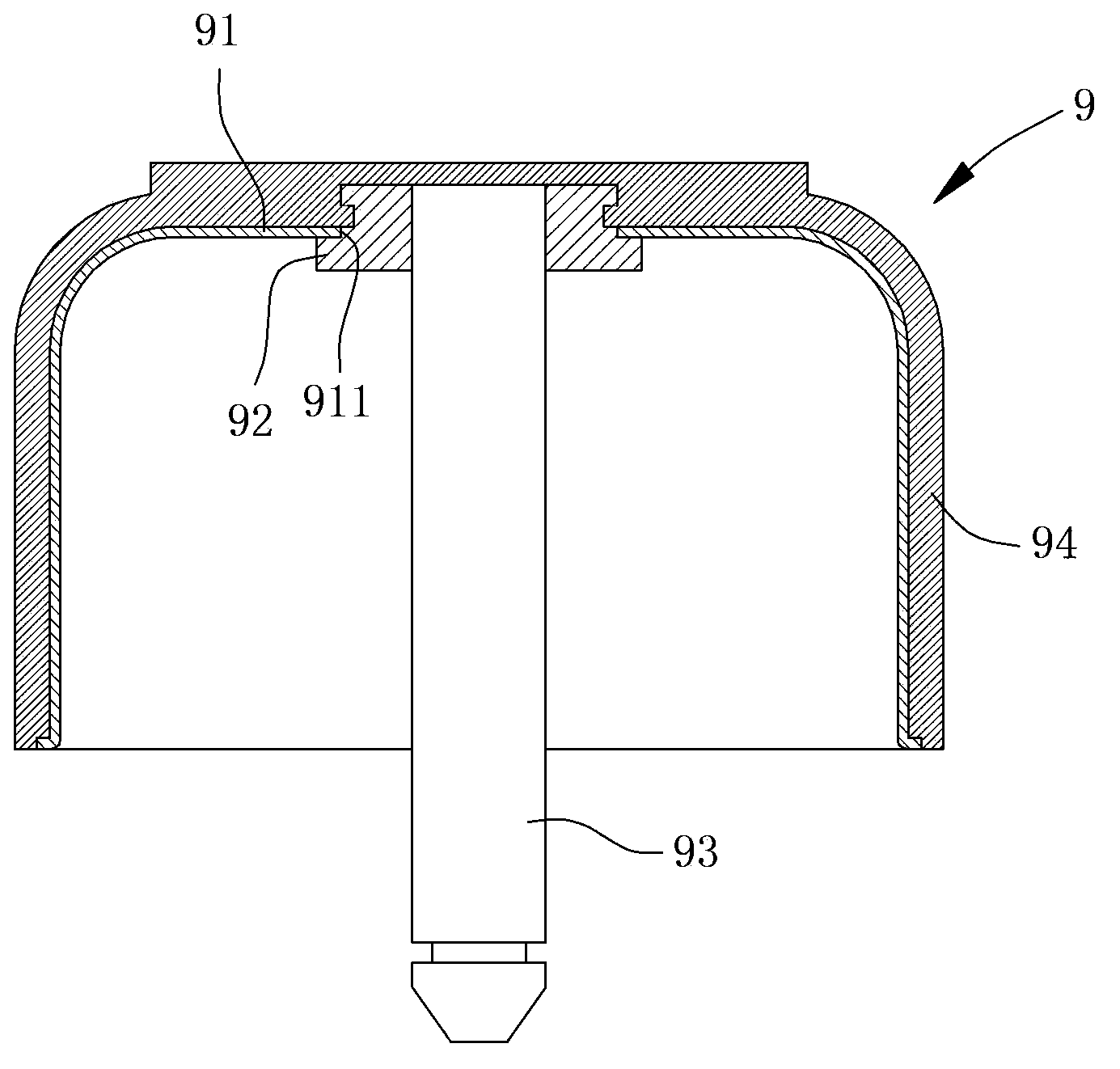 Motor rotor and magnet sealing piece thereof