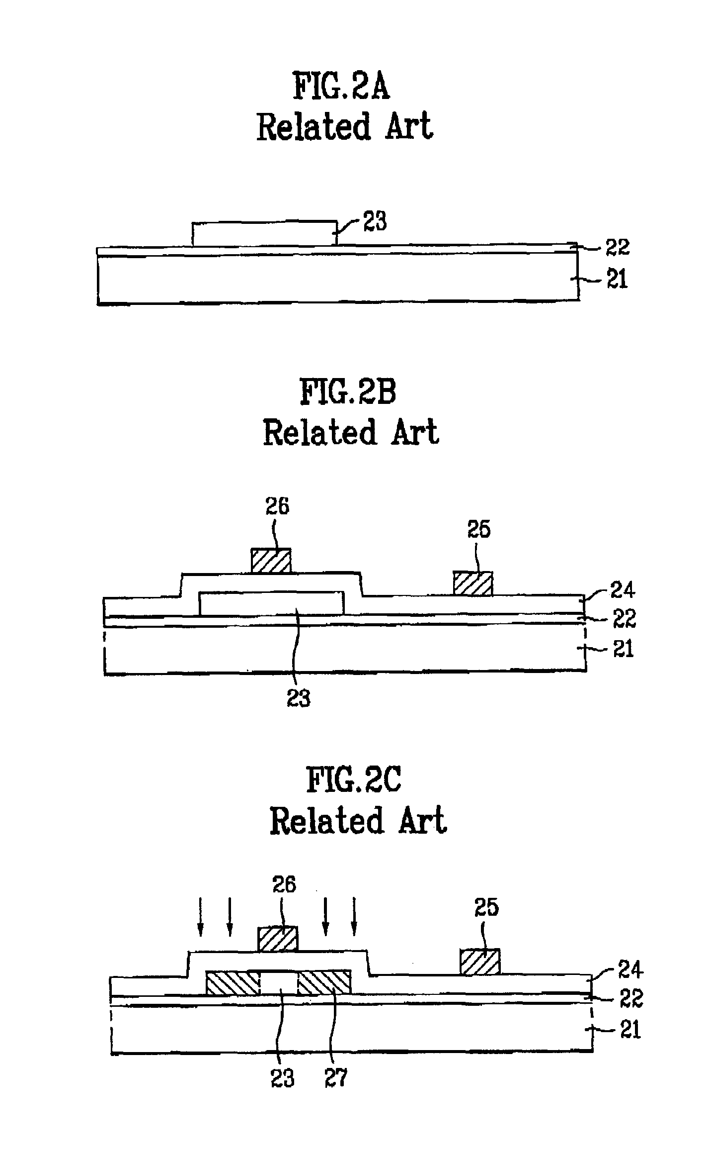 Structure for preventing disconnection in liquid crystal display device and manufacturing method thereof