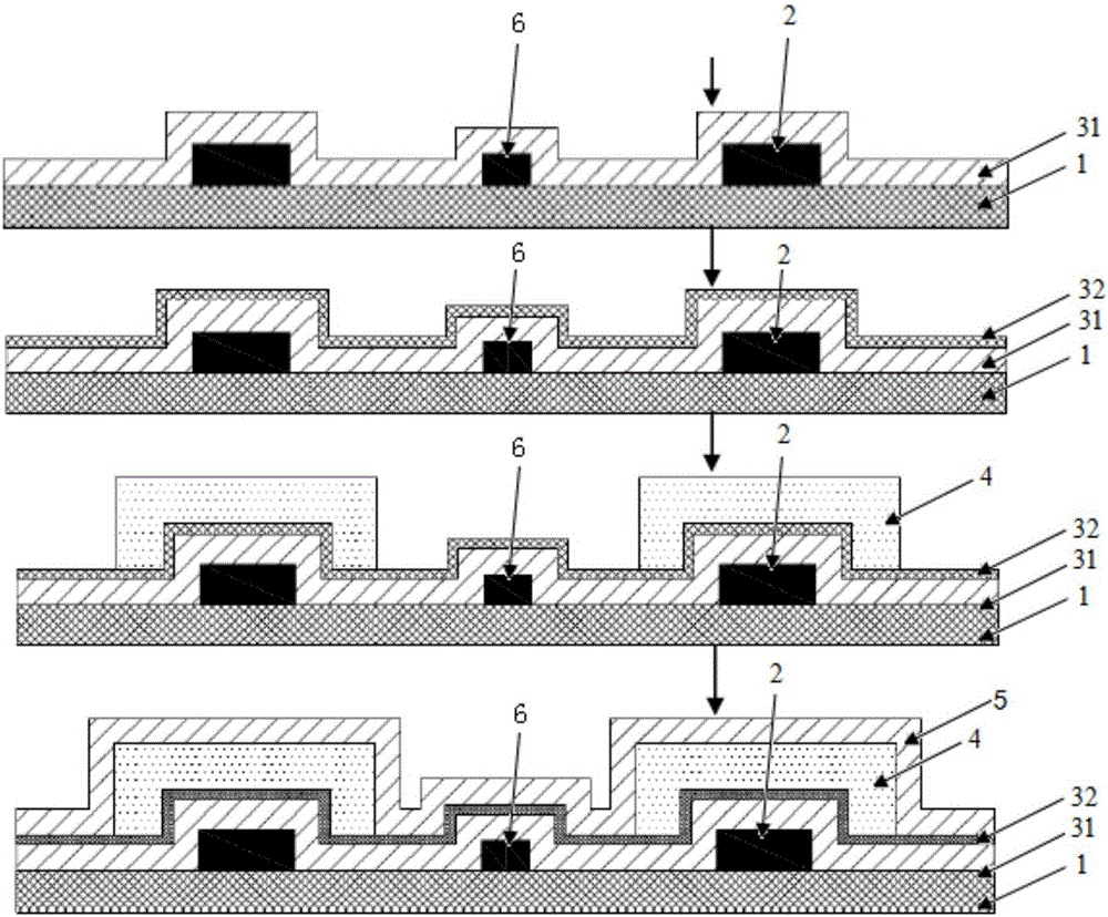 Flexible OLED device and packaging method therefor