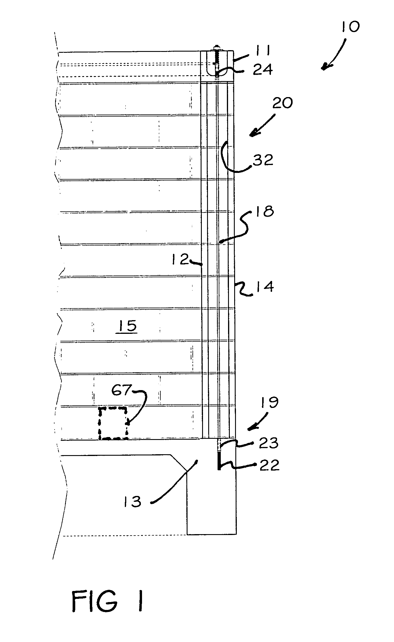 Masonry wall tension device and method for installing same