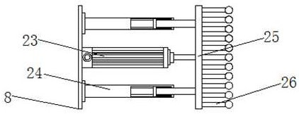 A rice threshing device with drying function