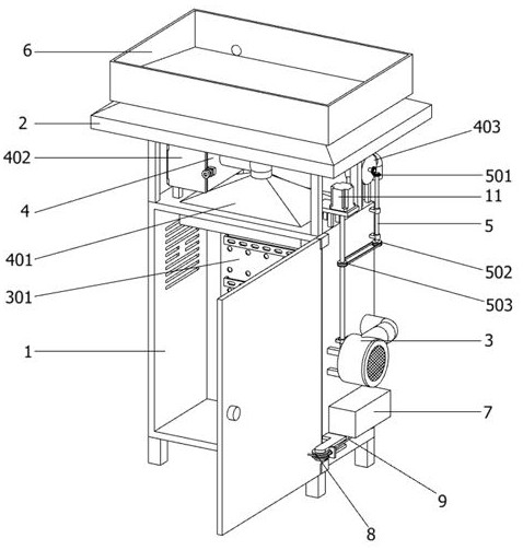 Electric distribution box for 5G signal tower