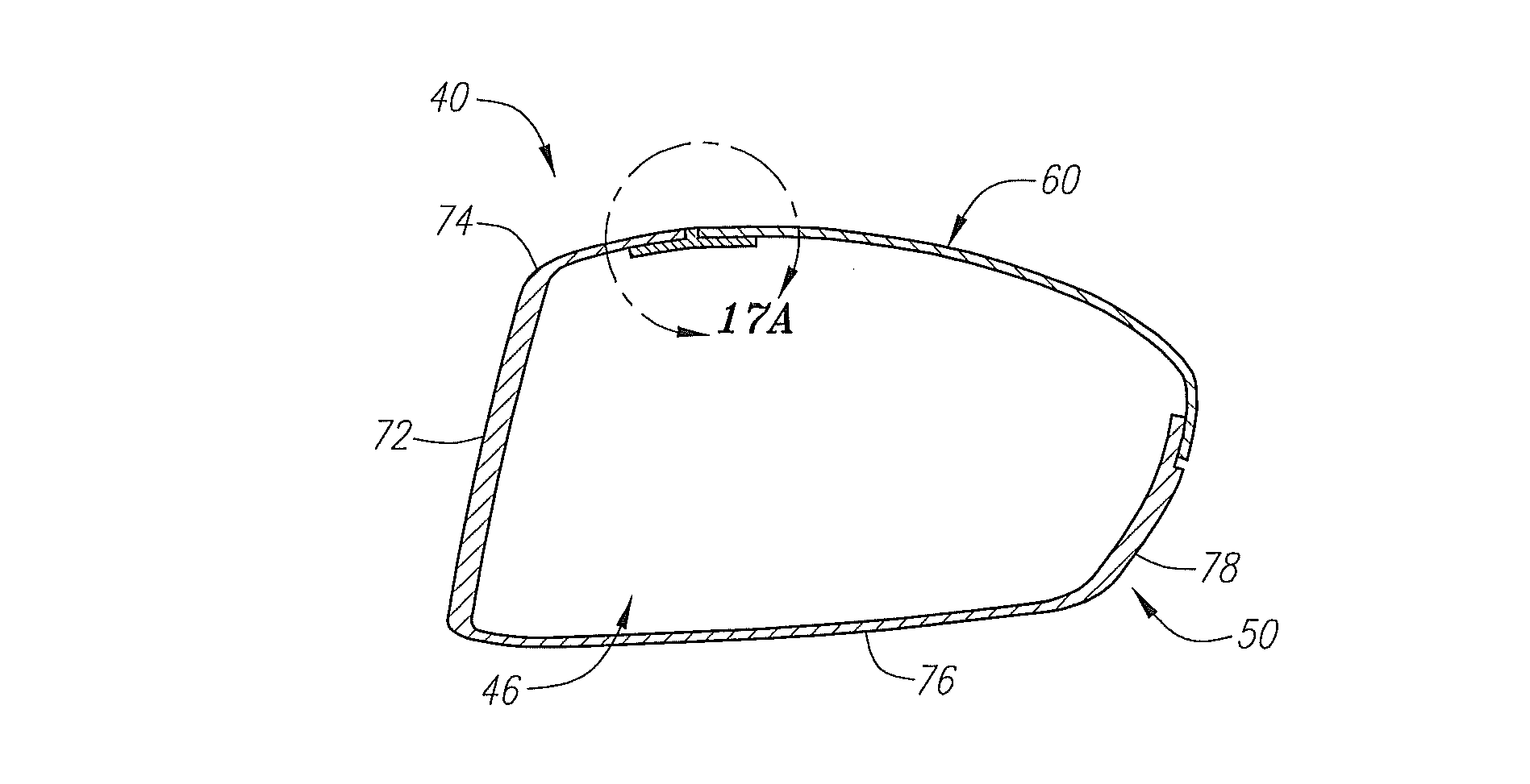 Multiple material golf club head and a method for forming a golf club head