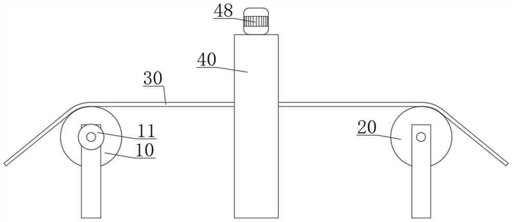 Heating device for drying machine