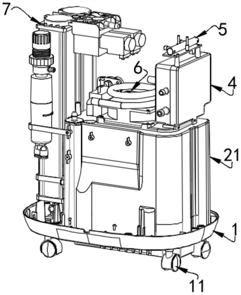 Convenient-to-assemble oxygen generator core