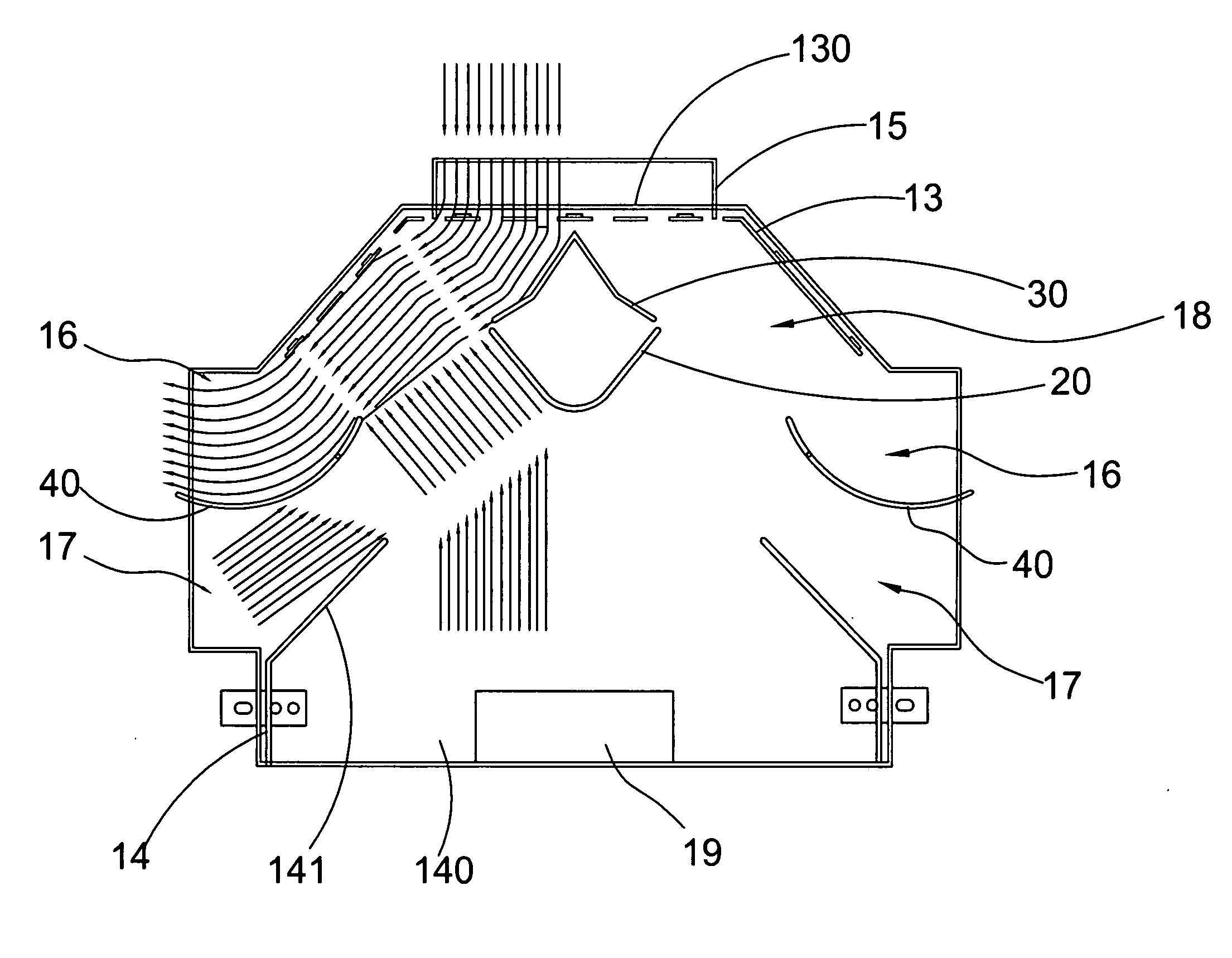 Ventilating hood for water heater