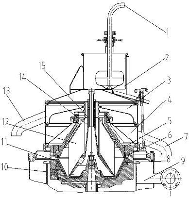 Automatic deslagging latex separator