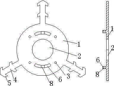 Artificial iris capable of fixing artificial lens as well as material and processing method of artificial iris