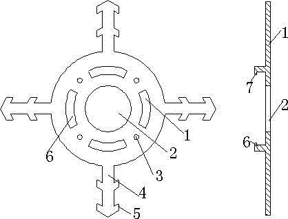 Artificial iris capable of fixing artificial lens as well as material and processing method of artificial iris