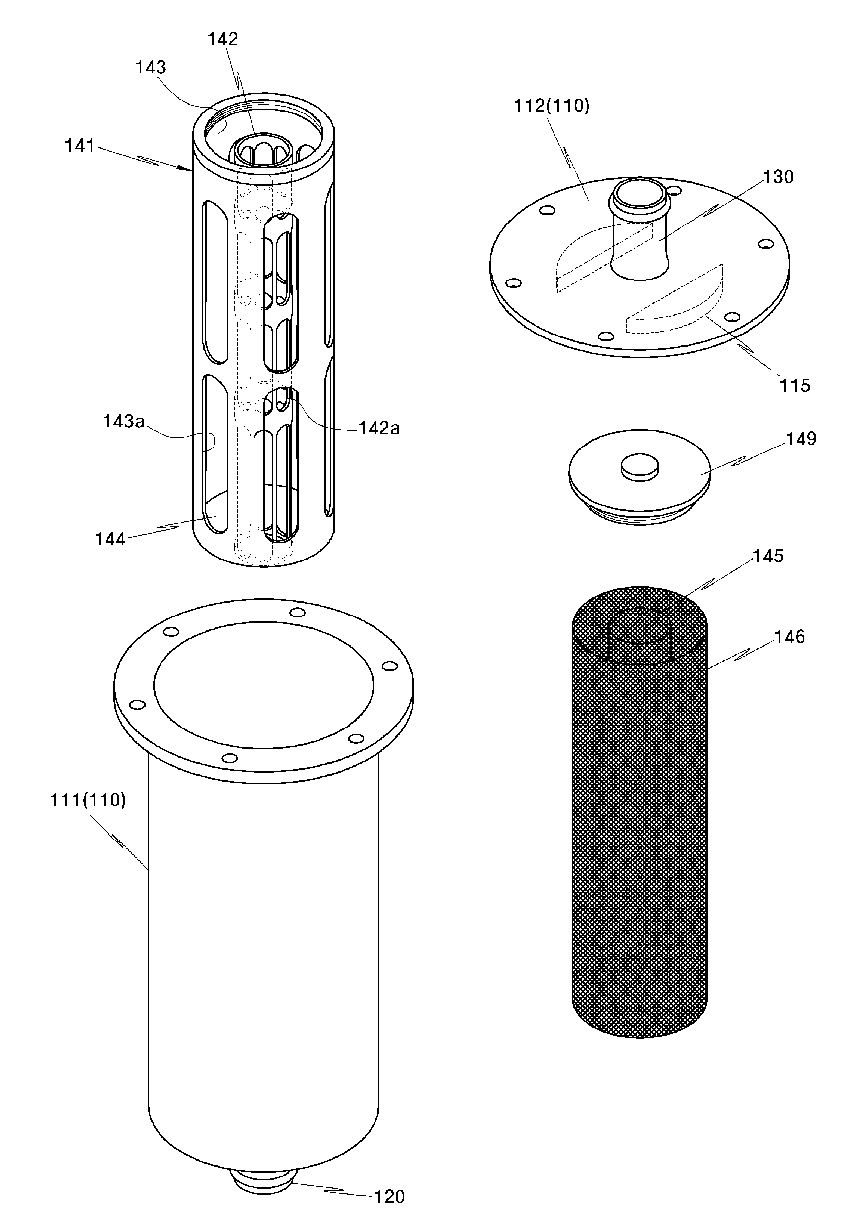 Coolant demineralizer for a fuel cell vehicle