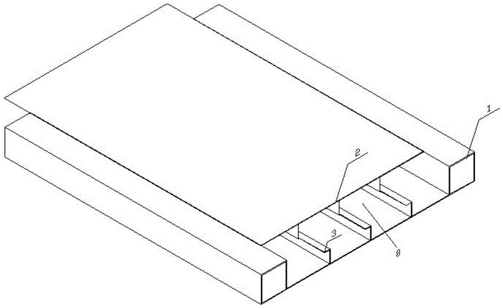 Pull-joint type double-steel-plate composite shear wall