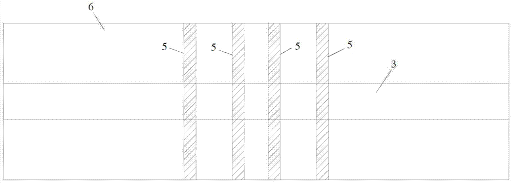 A blasting method for a separate upper-span bridge