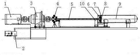 Mechanical equipment special for cleaning oil cylinder