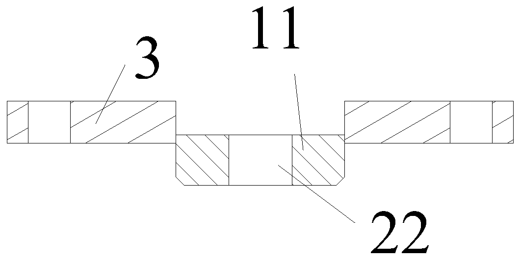 Titanium alloy foil miniature piece ultrasonic vibration rubber forming device and forming method