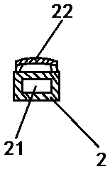 Glue bottle with quantitative control function