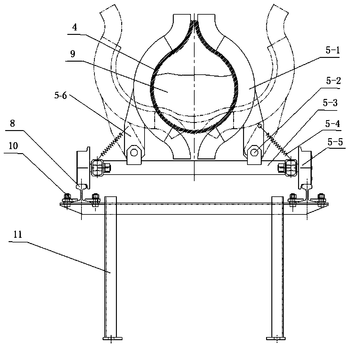 Novel low-resistance circular tube belt conveyor