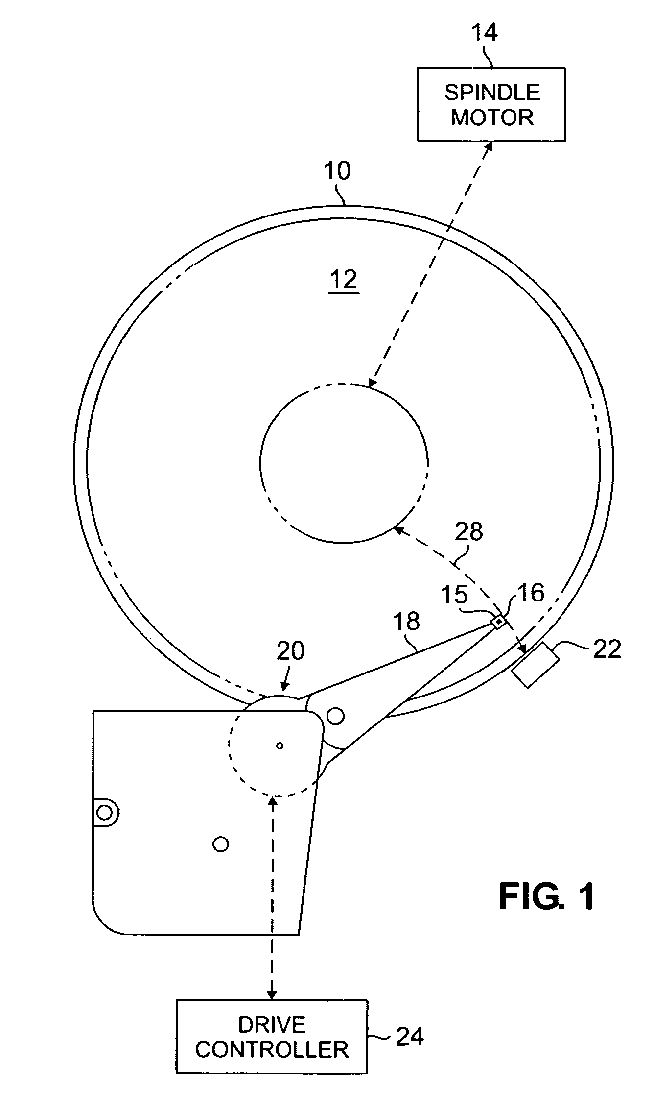 Low cost emergency disk drive head retract architecture