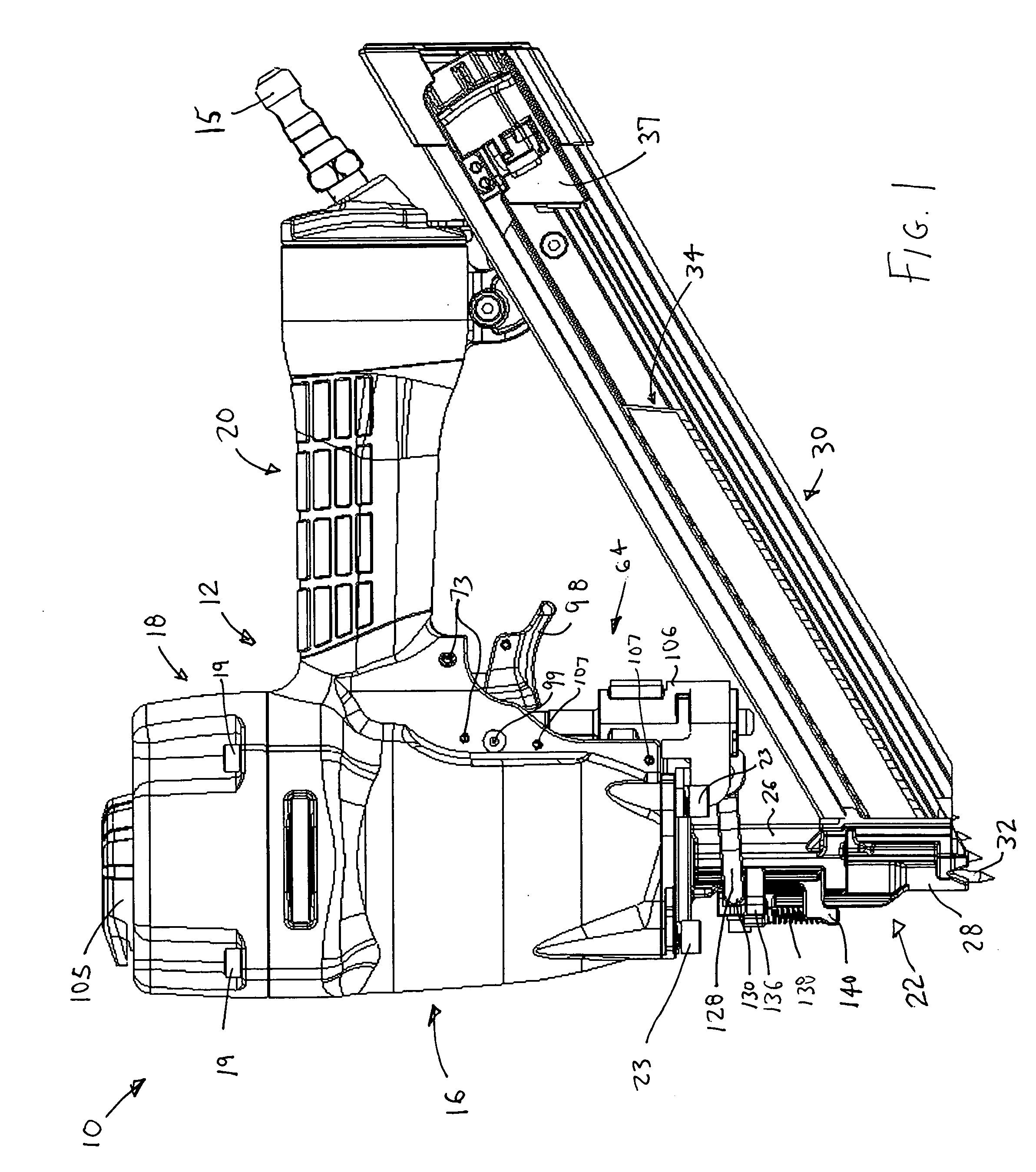 Fastener driving device