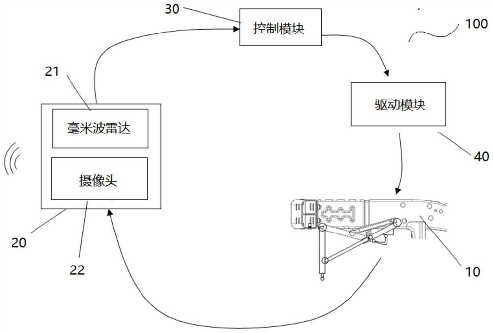 Active vehicle collision protection system, vehicle and method