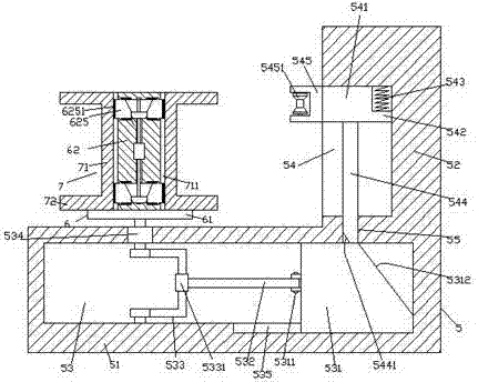 Convenient and rapid type textile winding mechanism