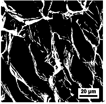 Porous graphene frame material and preparation method and application thereof