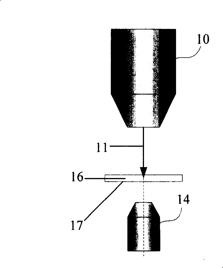 Navigation method in semiconductor chip conducting wire mending course