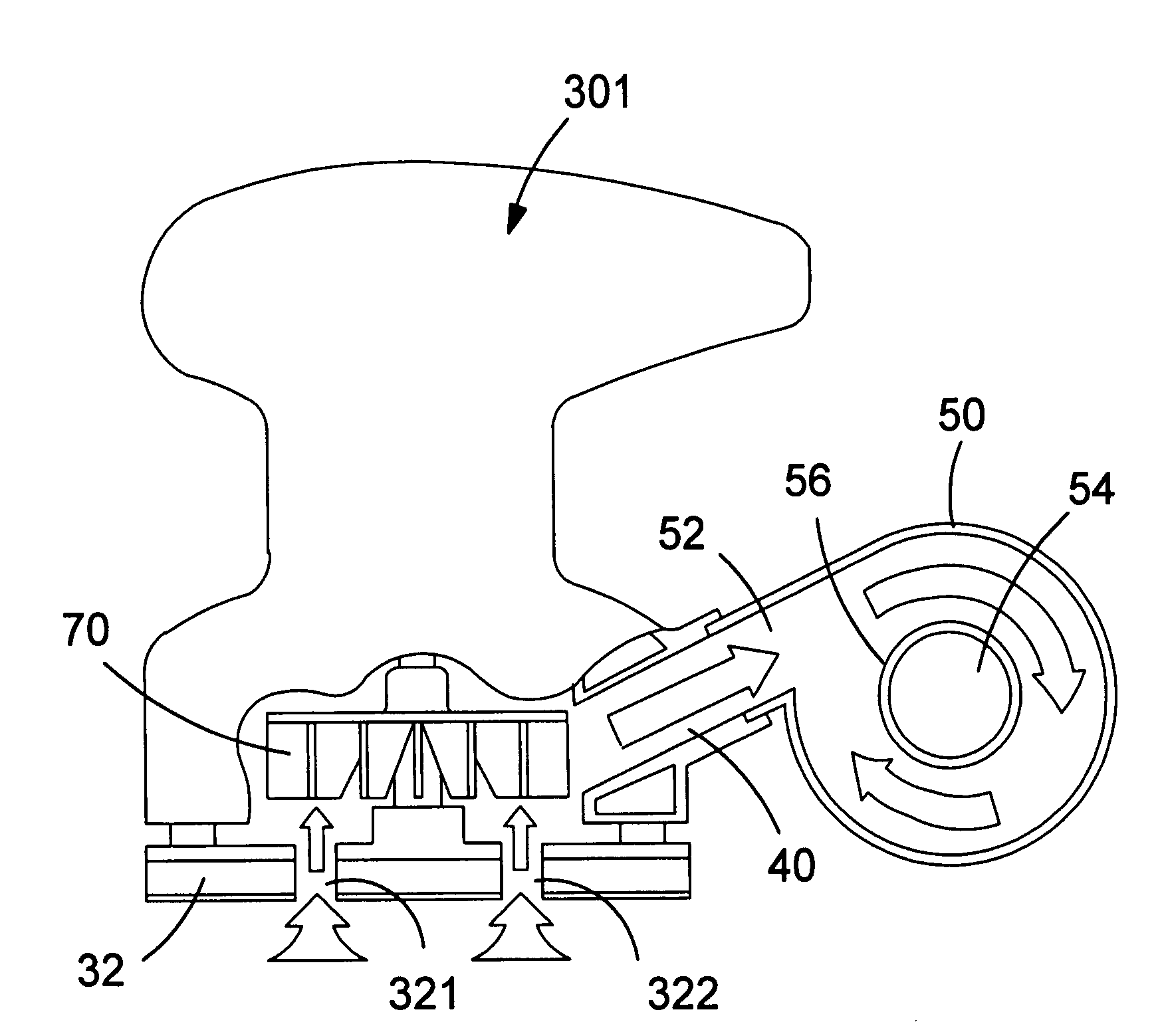 Dust extraction for power tools