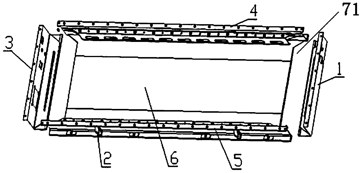 IP67-compliant electric vehicle aluminum alloy battery tray