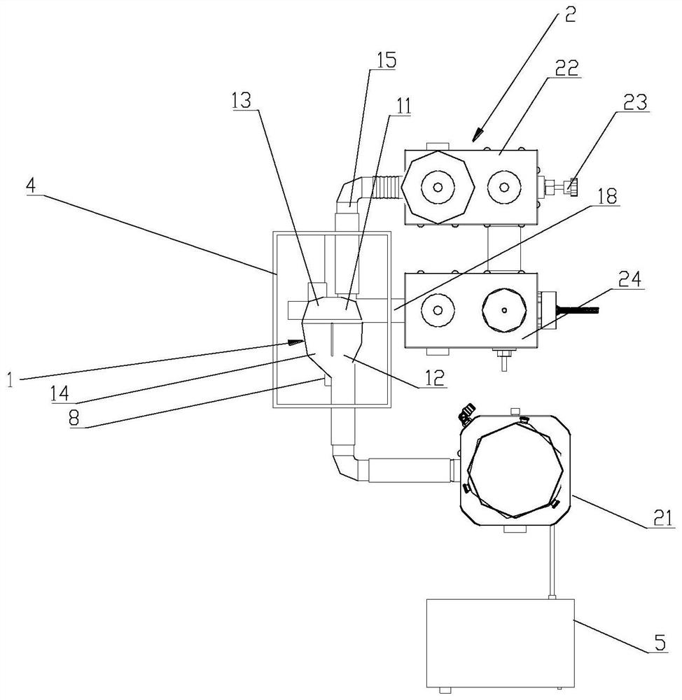 Modular heart pulsation simulation device and biological simulation esophagus ultrasonic simulation system