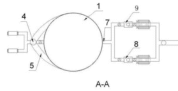 Stoving neutralizing auxiliary reaction tower