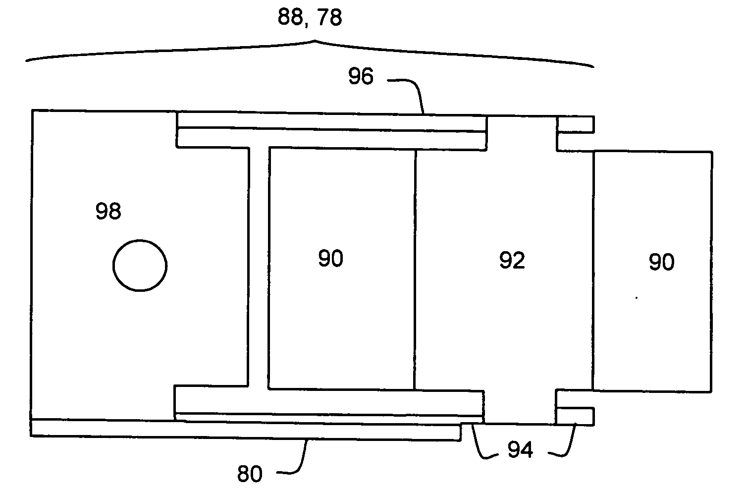 Method and apparatus for a single piezoelectric micro-actuator in a head gimbal assembly of a hard disk drive