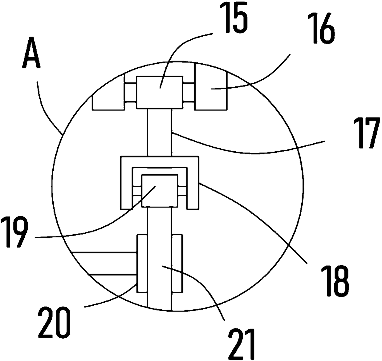 A stirrer for microbe fermentation