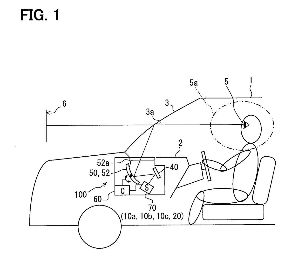 Head-up display device