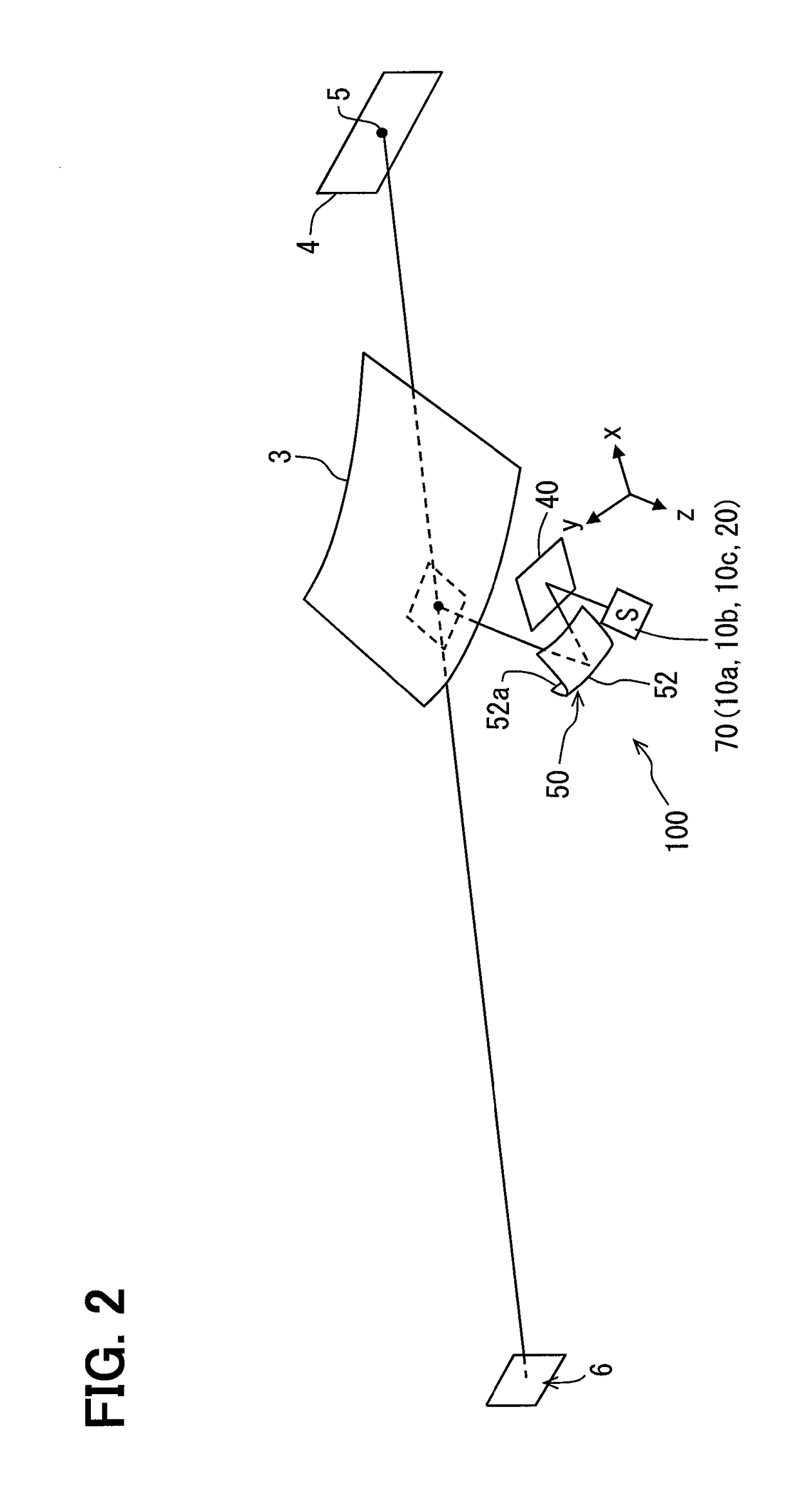 Head-up display device