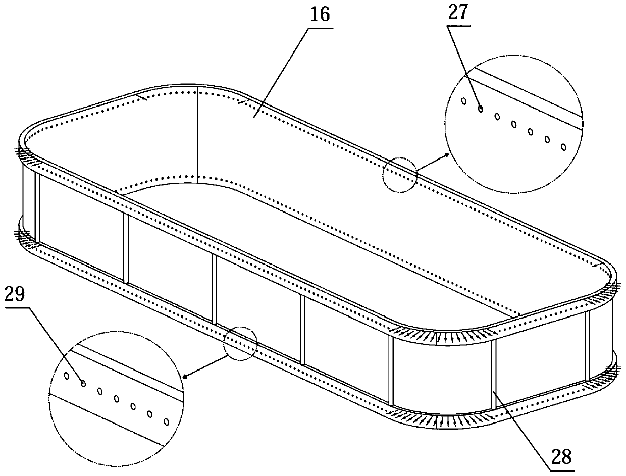 Device and method for low-cold electromagnetic semi-continuous casting