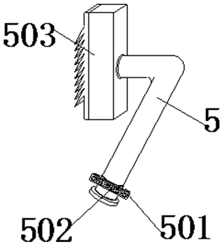 Clamping piece forging equipment for automobile bent arm