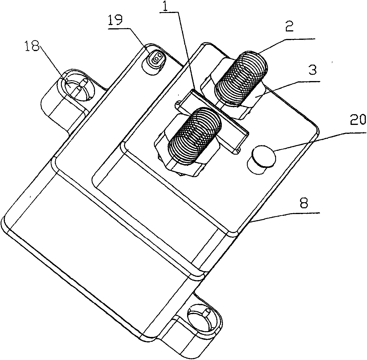 Energy-saving high-current electromagnetic relay