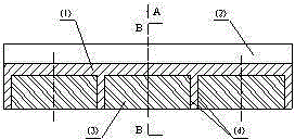 Structure-reinforced metal magnetic liner plate