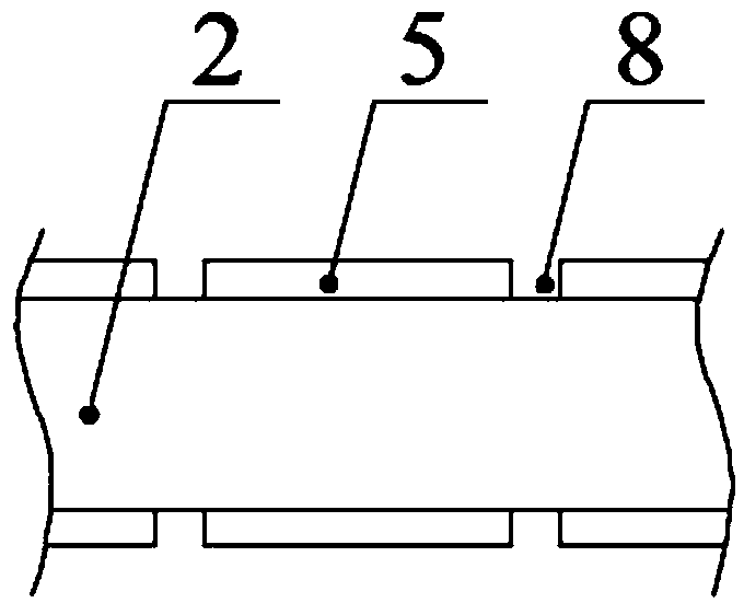 Shaving board with auxiliary heat supply supporting structure