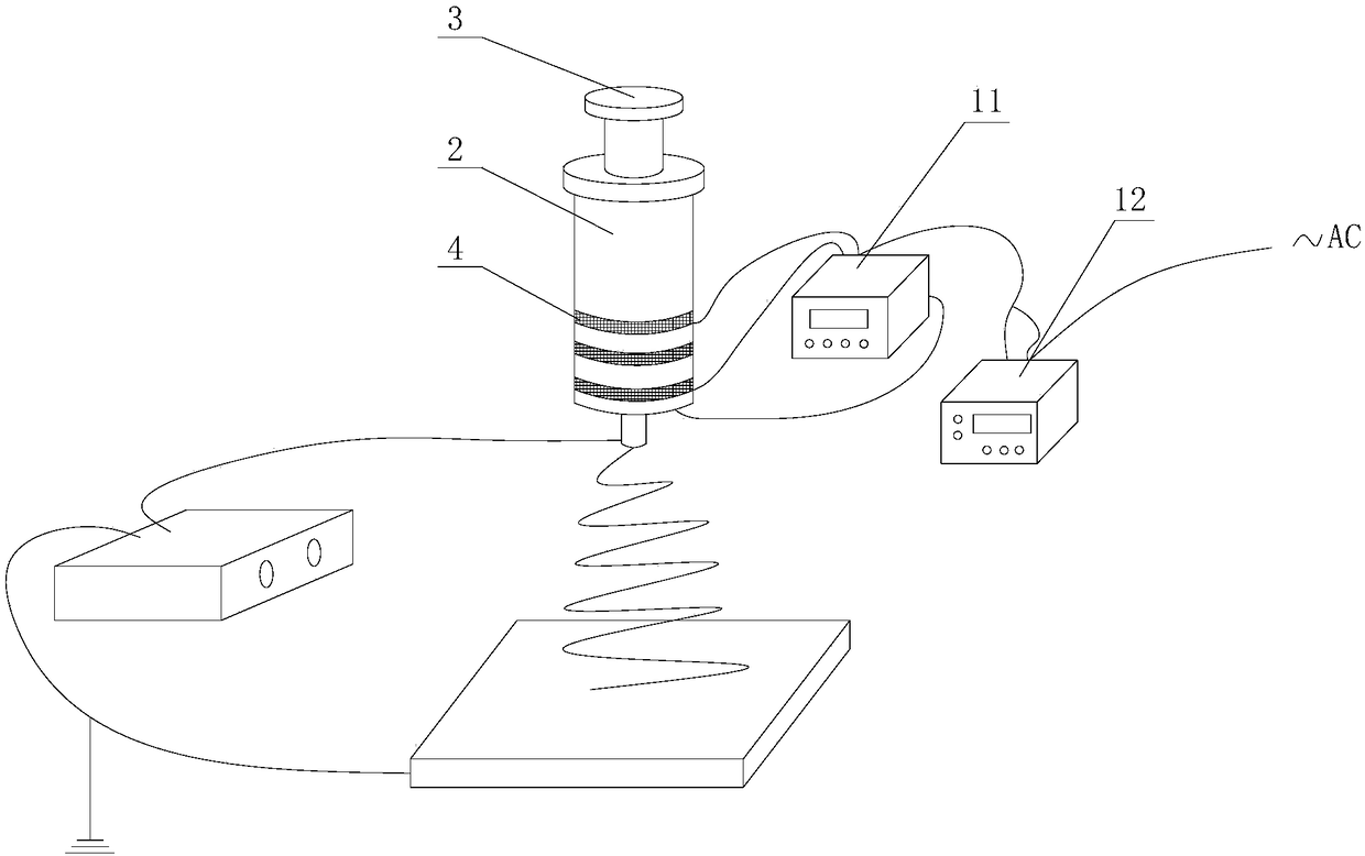 A hot-melt electrostatic integrated spinning machine equipment