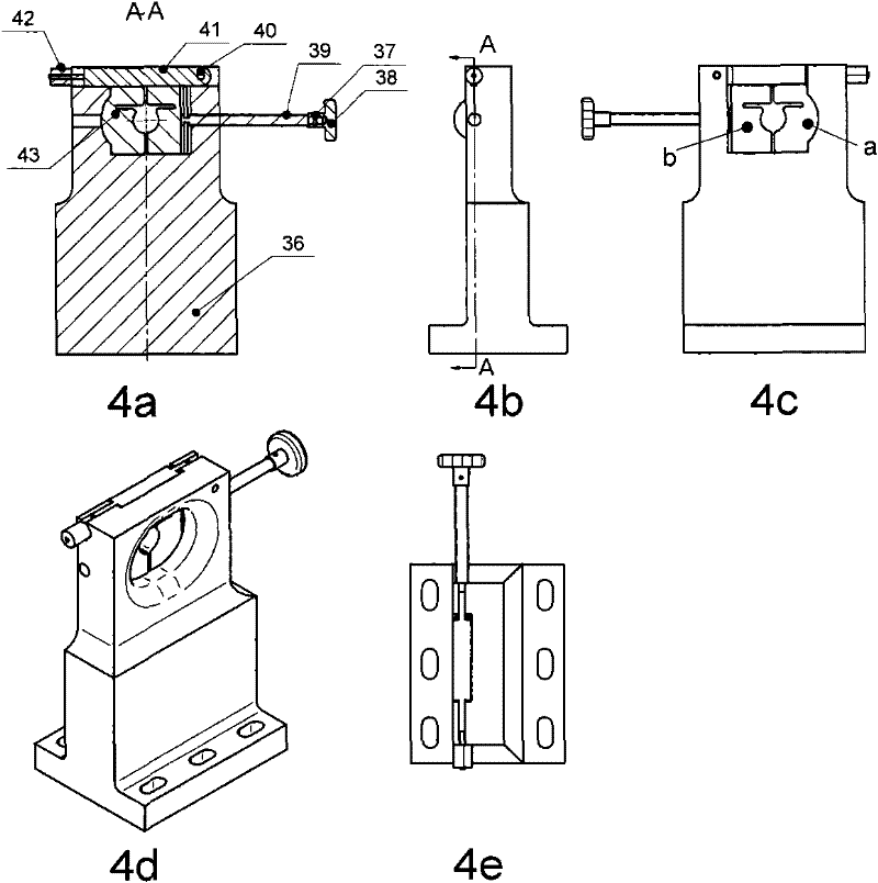 Tube external circle repairing device